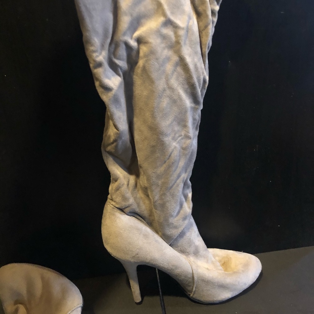 JLO knee high boots